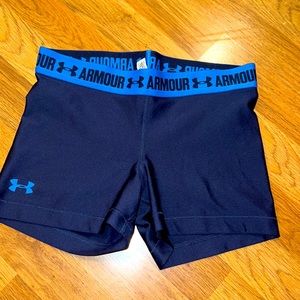 Under armour spandex shorts